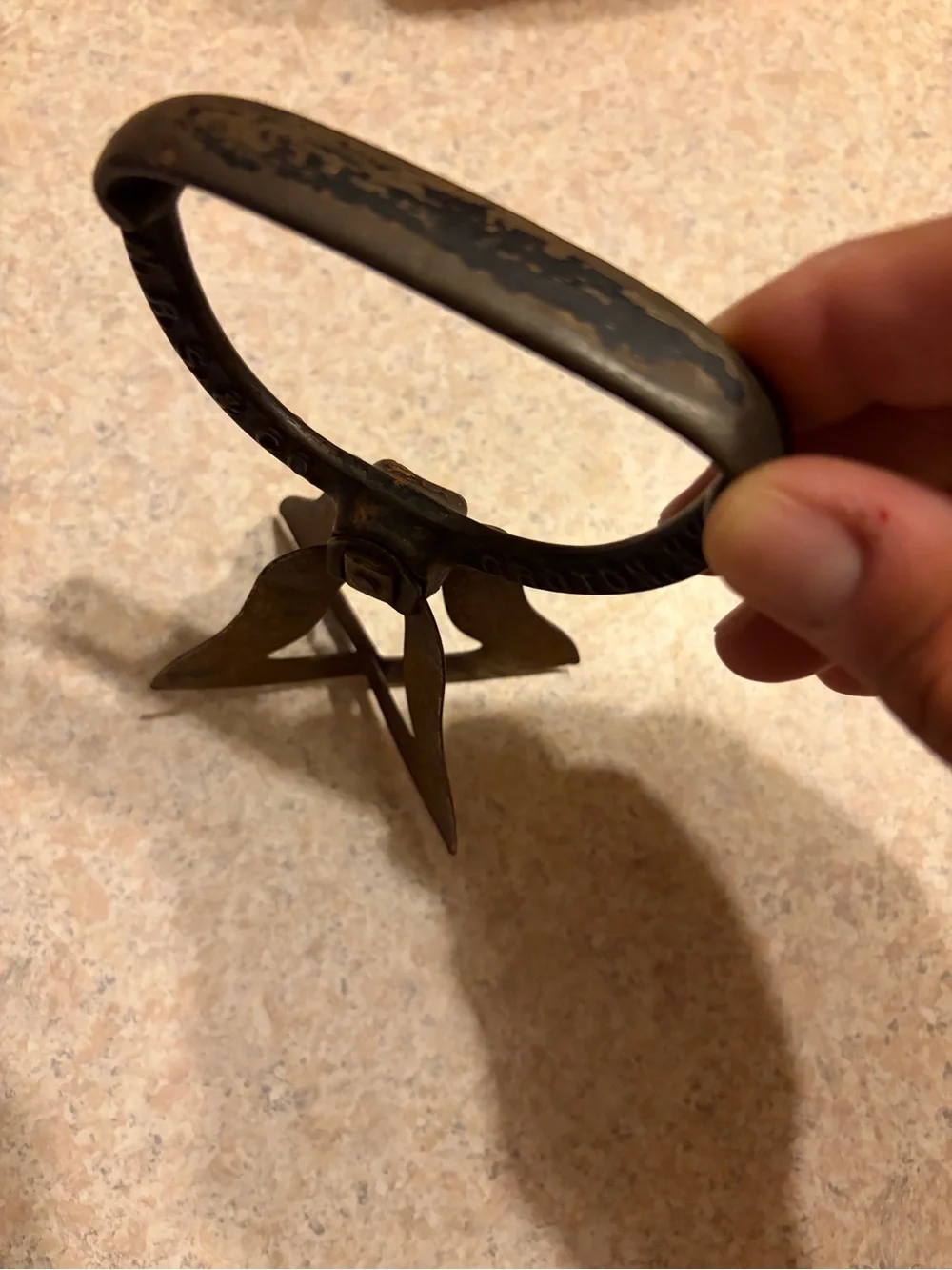 Antique 1893 N.R.S. & Co. Groton NY Cast Iron Food Chopper No. 40 Mincer